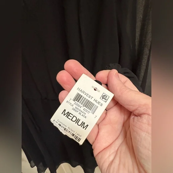 Bar III Chiffon Fit And Flare Dress - Picture 5 of 10